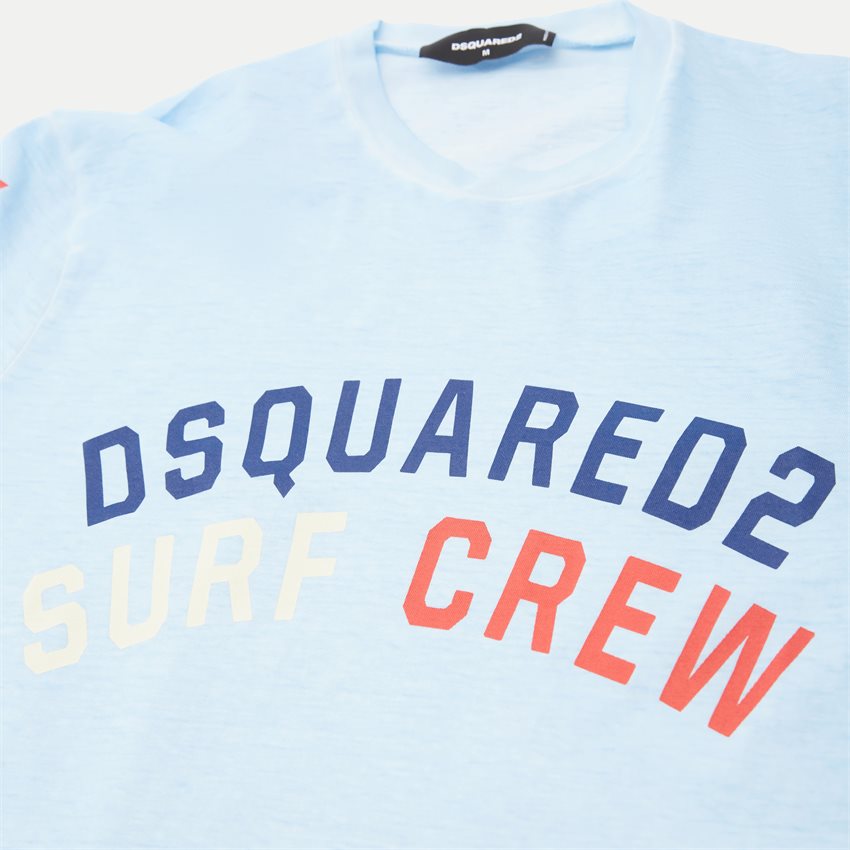 Dsquared2 T-shirts S74GD1153 S22507 L BLÅ